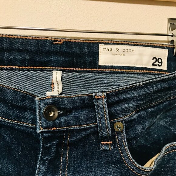 RAG & BONE New York Nina High-Rise Ankle Cigarette Jeans in Manchester Size 29 - Picture 5 of 8